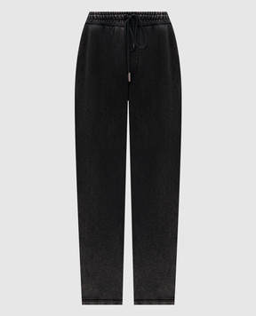 Iceberg Grey sweatpants with logo embroidery B0536334