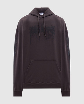 Vetements Brown hoodie UCF76HD450C