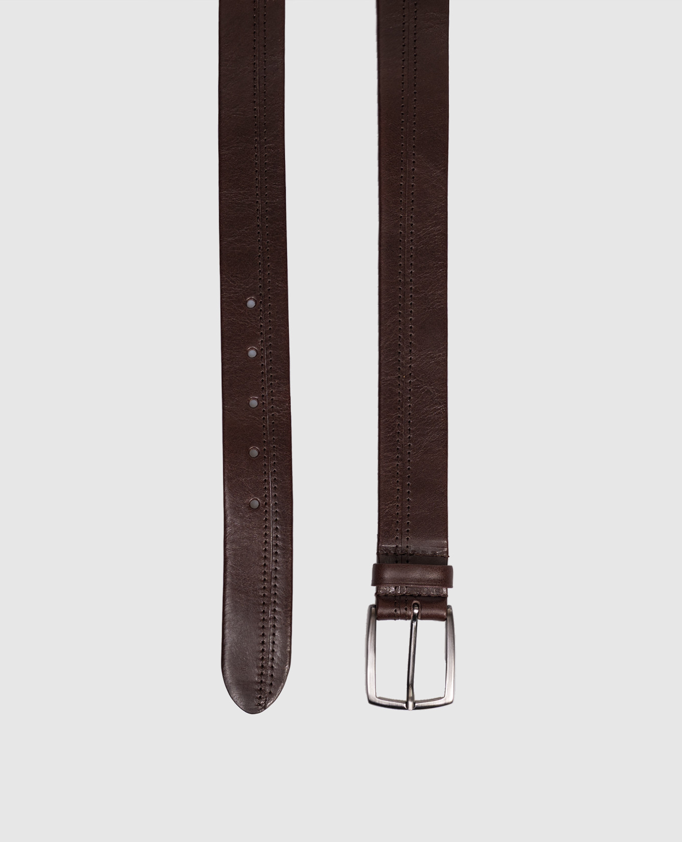 

Brown leather belt Peserico