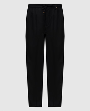 Brunello Cucinelli Black wool pants ME226E1710