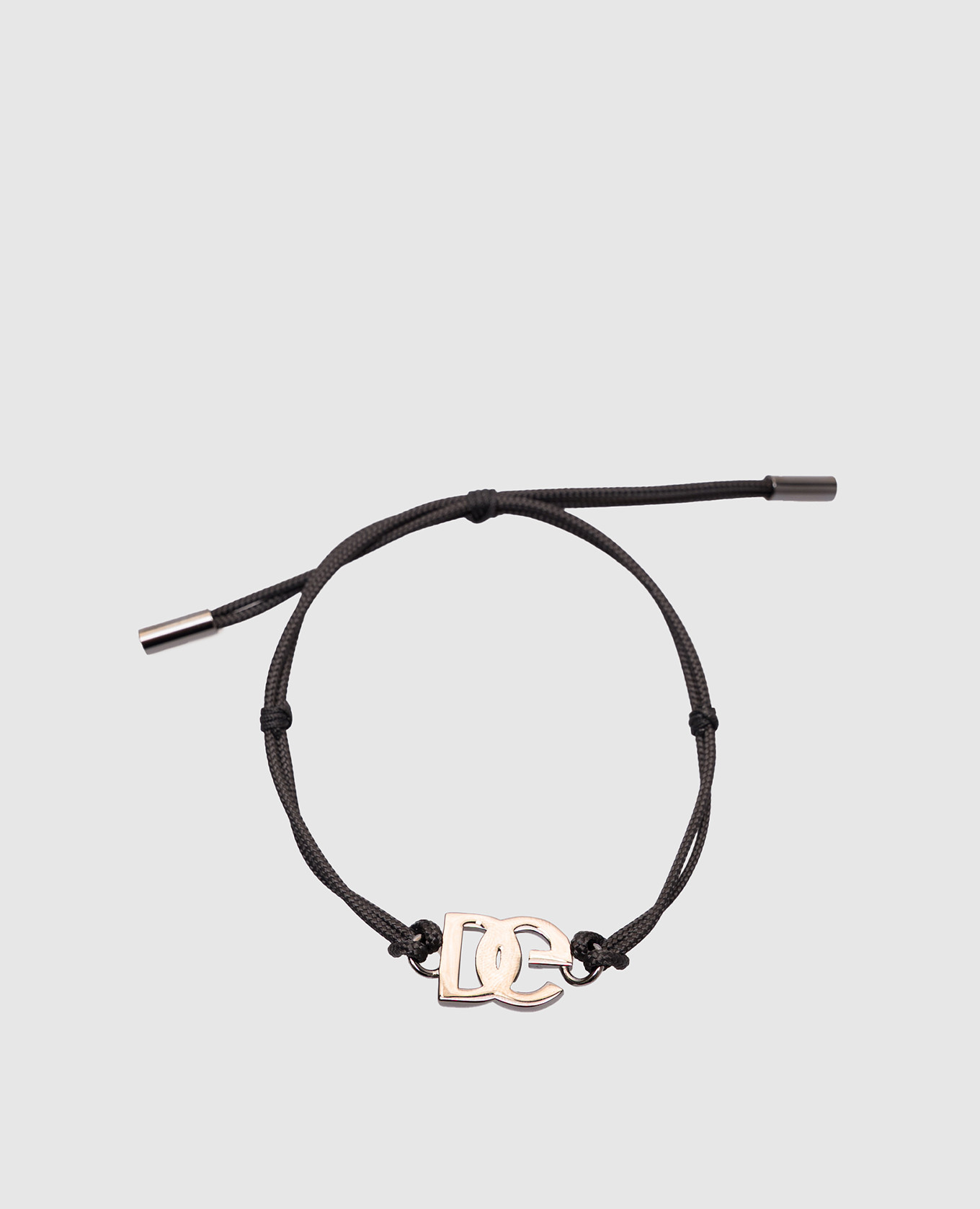 

Black cord bracelet with DG logo monogram Dolce&Gabbana