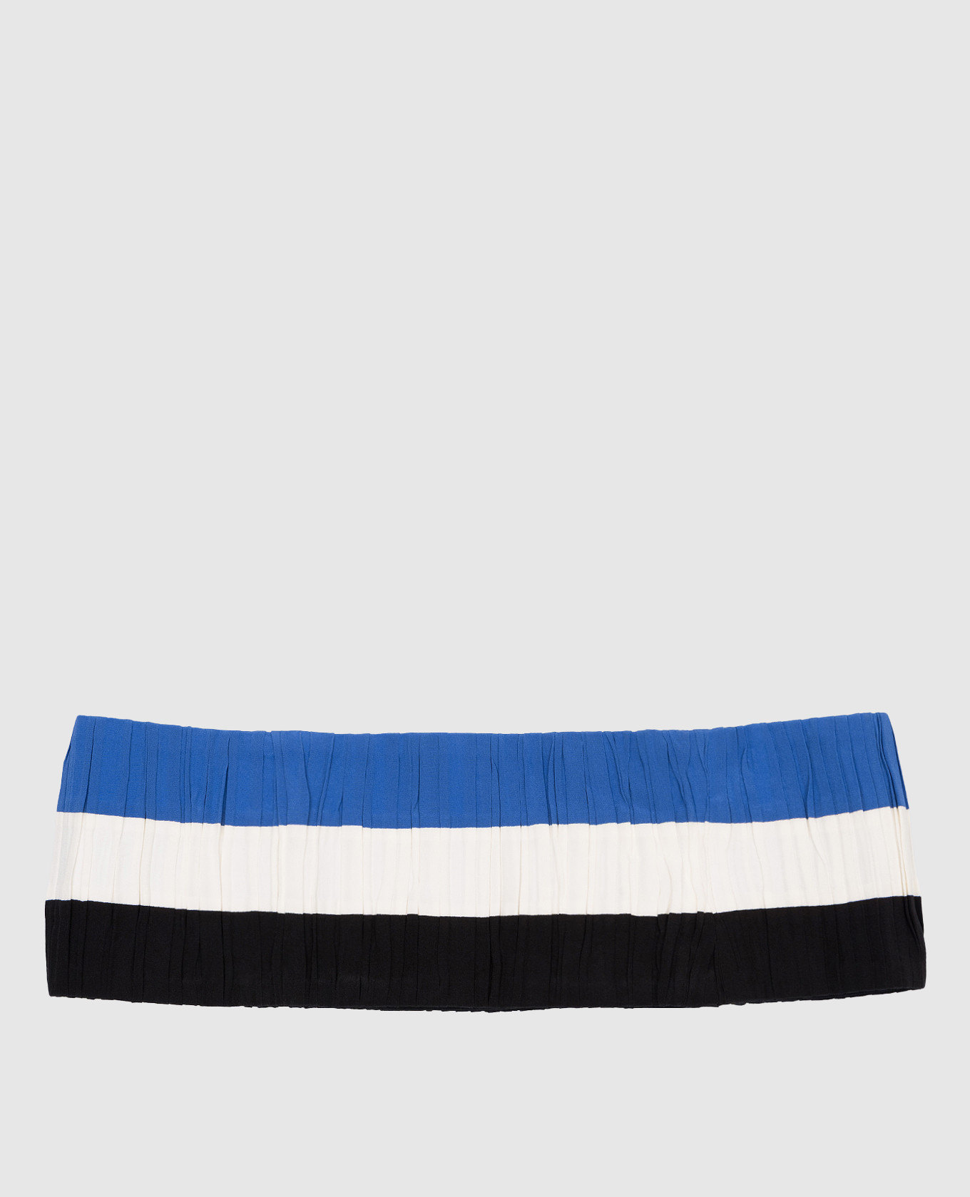 

Striped silk belt Vionnet, White