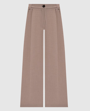 Twinset Beige pants with logo 252TF2043