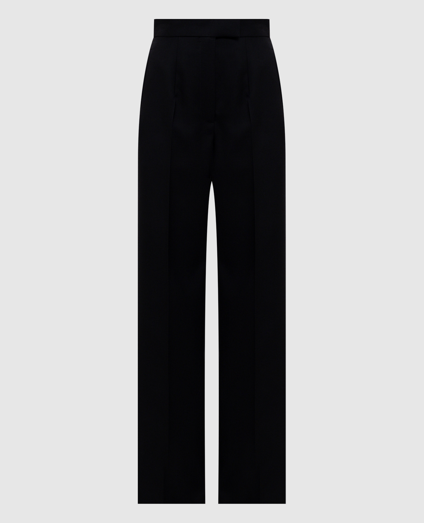 

Black wool palazzos Alexander McQueen