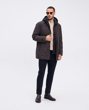 Marco Pescarolo CARACCIOLO cashmere khaki pants CARACCIOLO4843