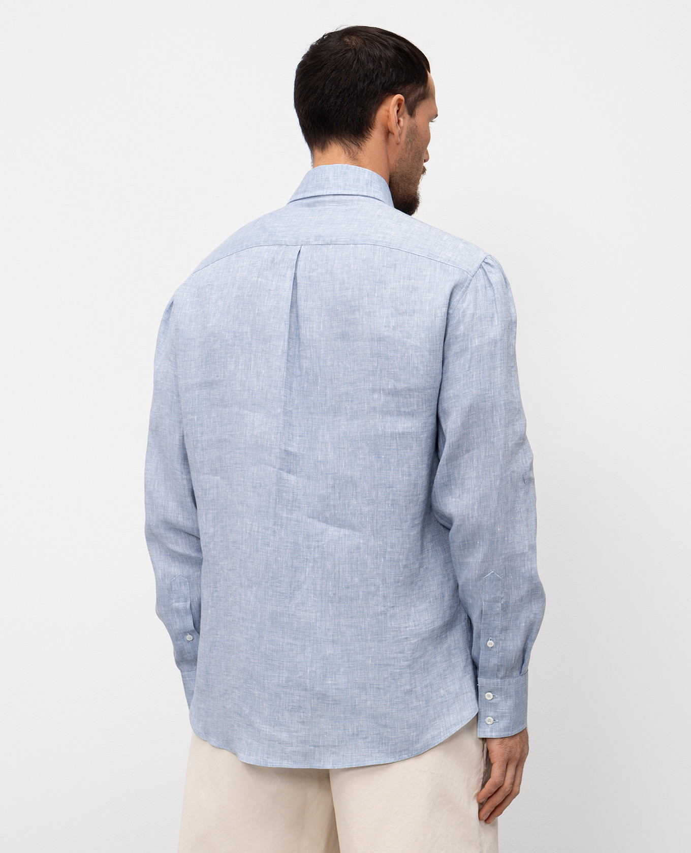 

Blue linen shirt Brunello Cucinelli, Light blue