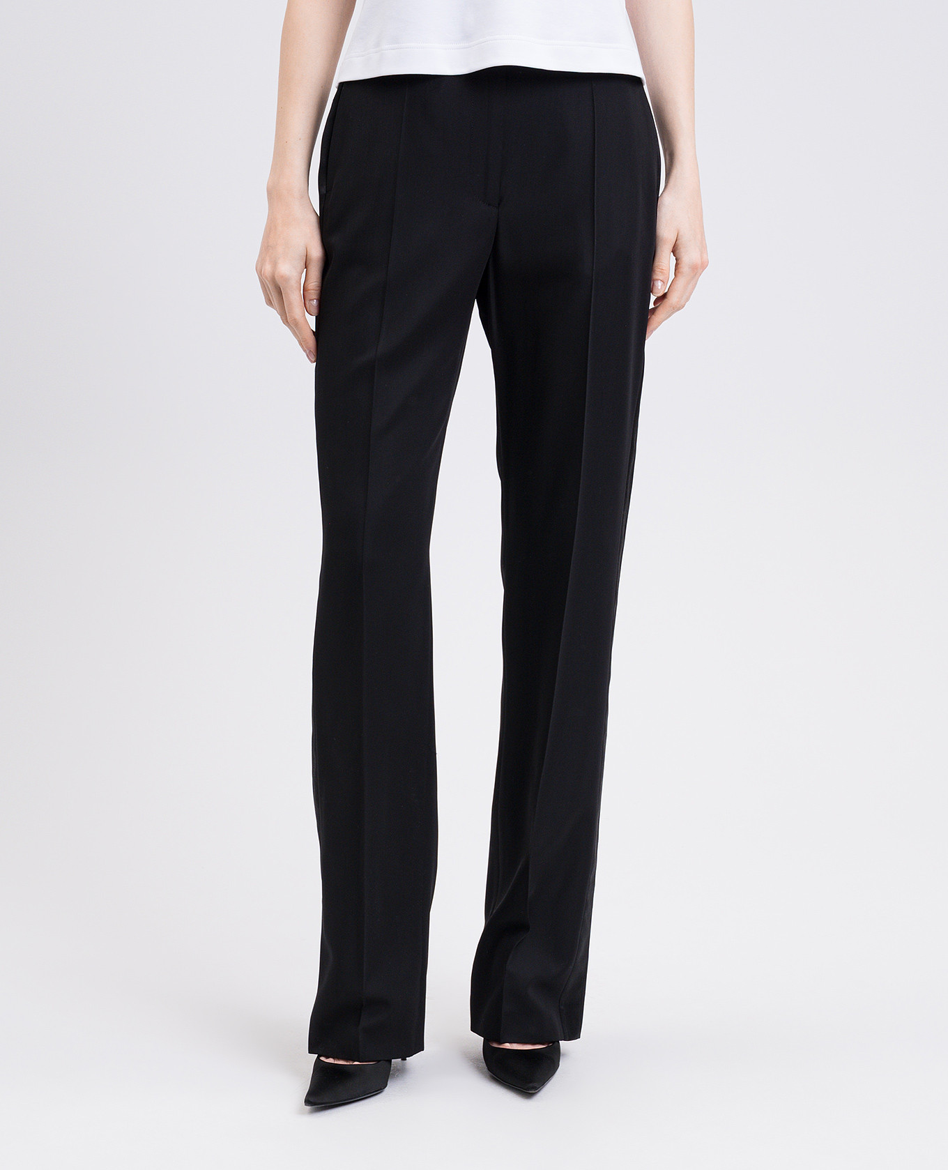 Black pants with wool Alexander McQueen 3