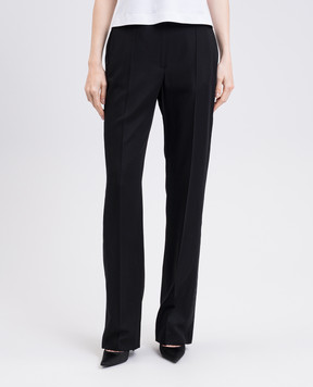 Alexander McQueen Black pants with wool 839649QJAFH