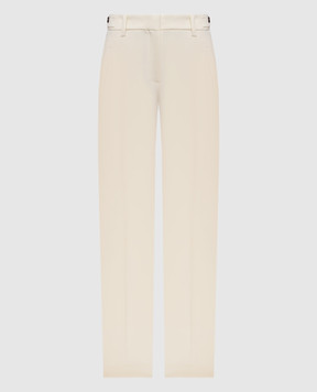 Brunello Cucinelli Beige wool pants MB167P9051