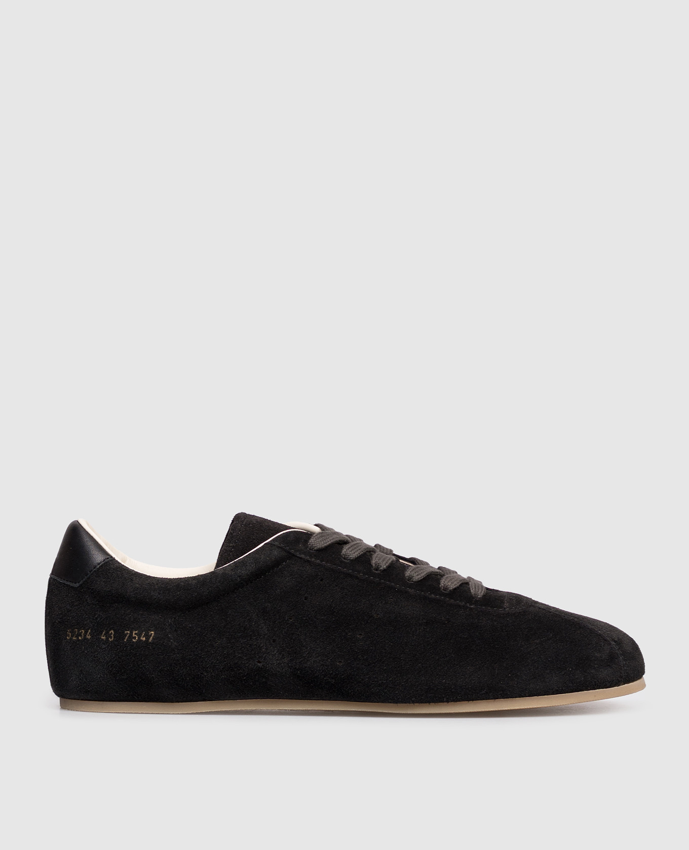 Black suede Driving sneakers Common Project