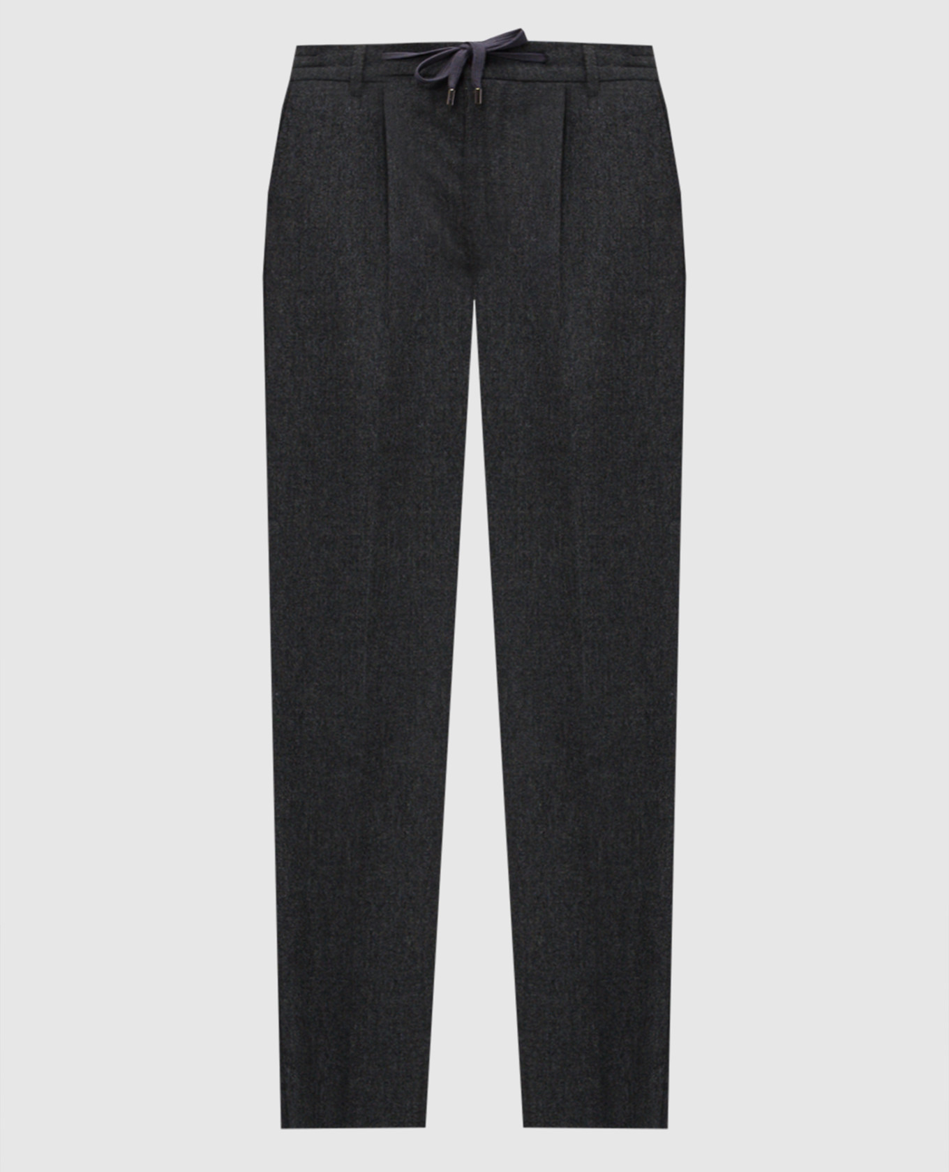 

ANTON gray wool and cashmere pants MooRER, Grey