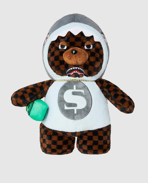 Sprayground Brown backpack THE RIZZLER MONEYBEAR TEDDYBEAR 910B7546NSZ
