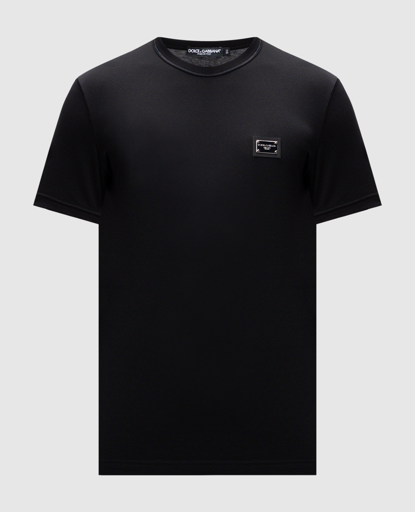 

Black t-shirt with logo Dolce&Gabbana