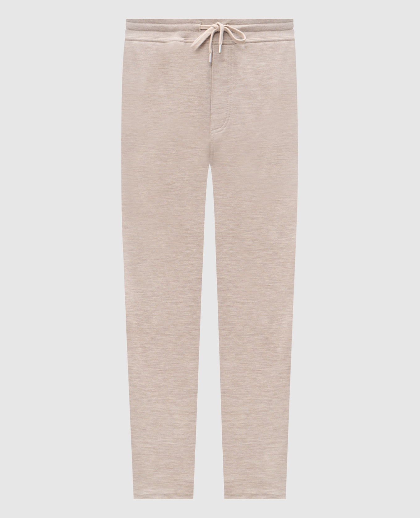 

Beige cashmere and silk sweatpants Brunello Cucinelli
