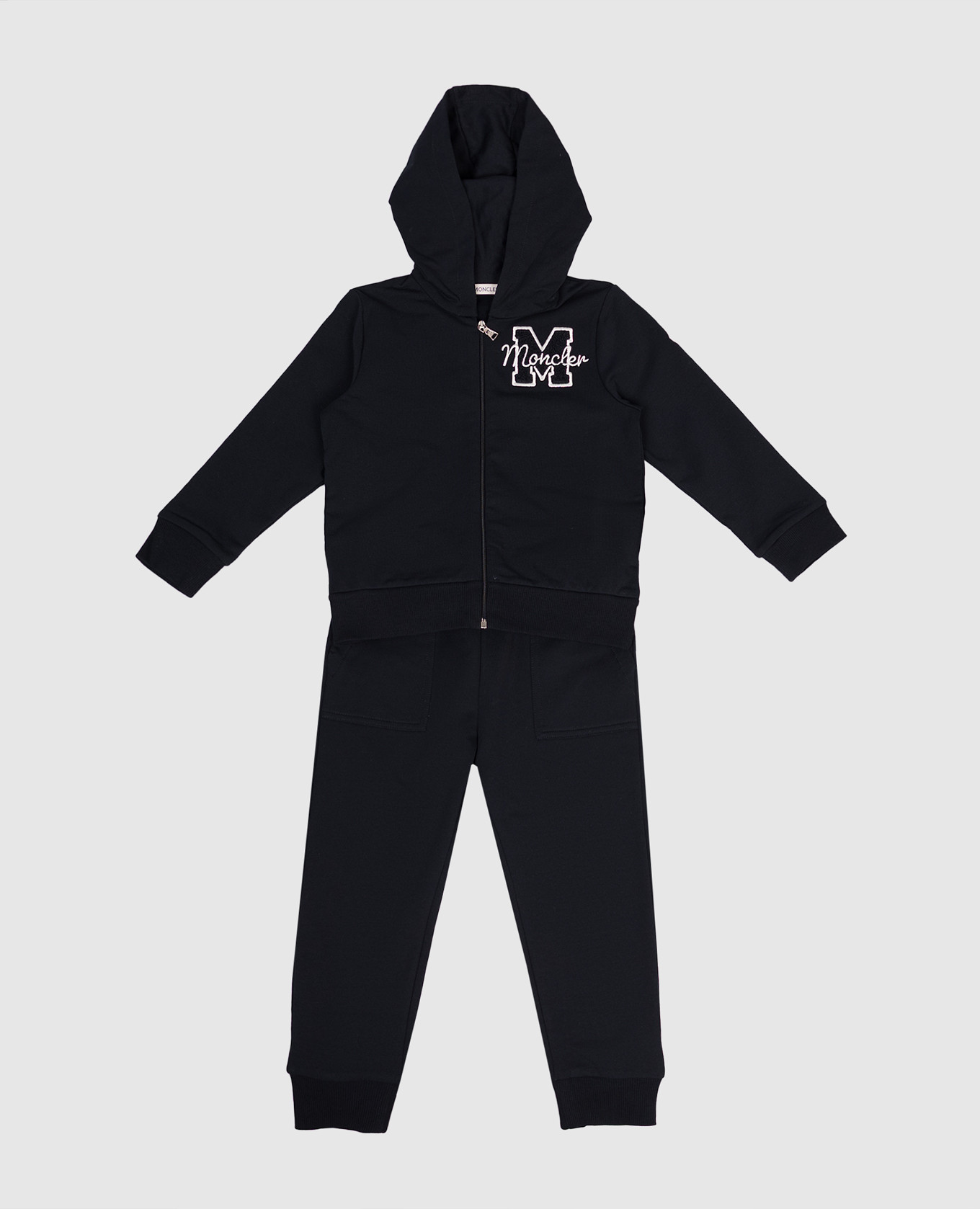

Children's blue tracksuit with logo Moncler ENFANT