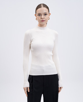 Twinset Beige ribbed golf 252TP3243