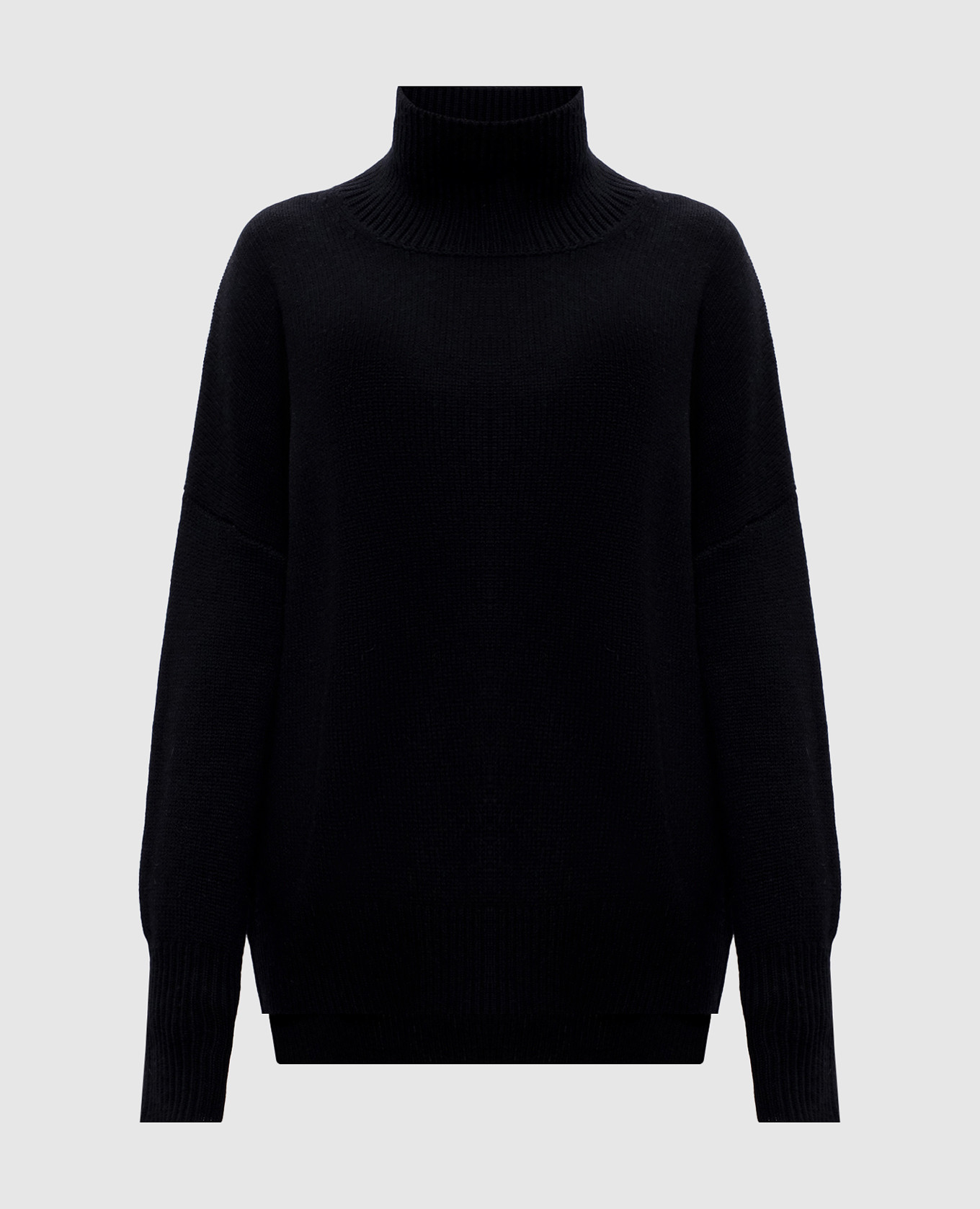 Heidi black cashmere sweater LISA YANG