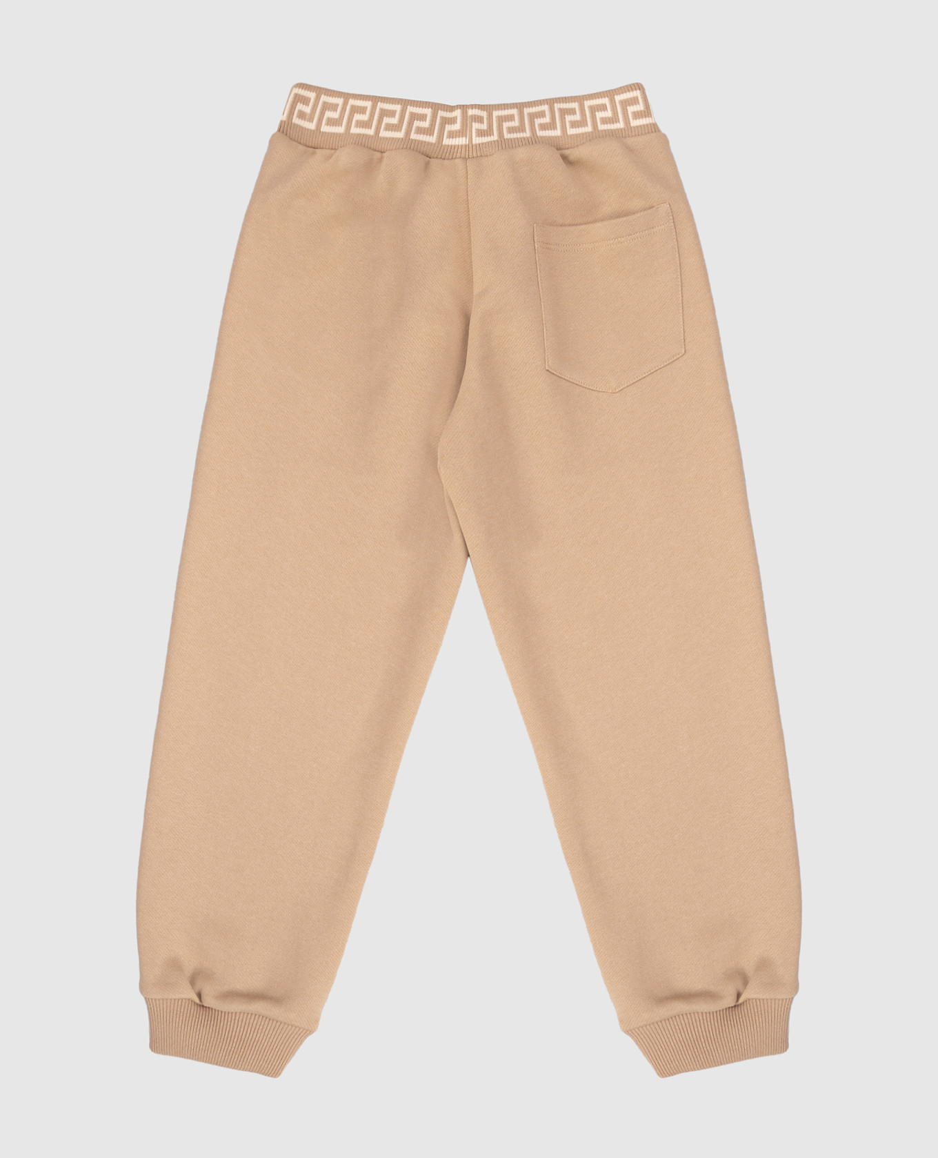 

Greca children's beige joggers Versace