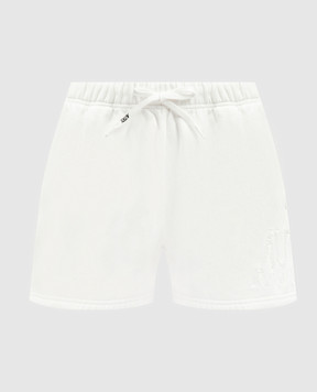 AUTRY White shorts with logo A23ISHIW410W