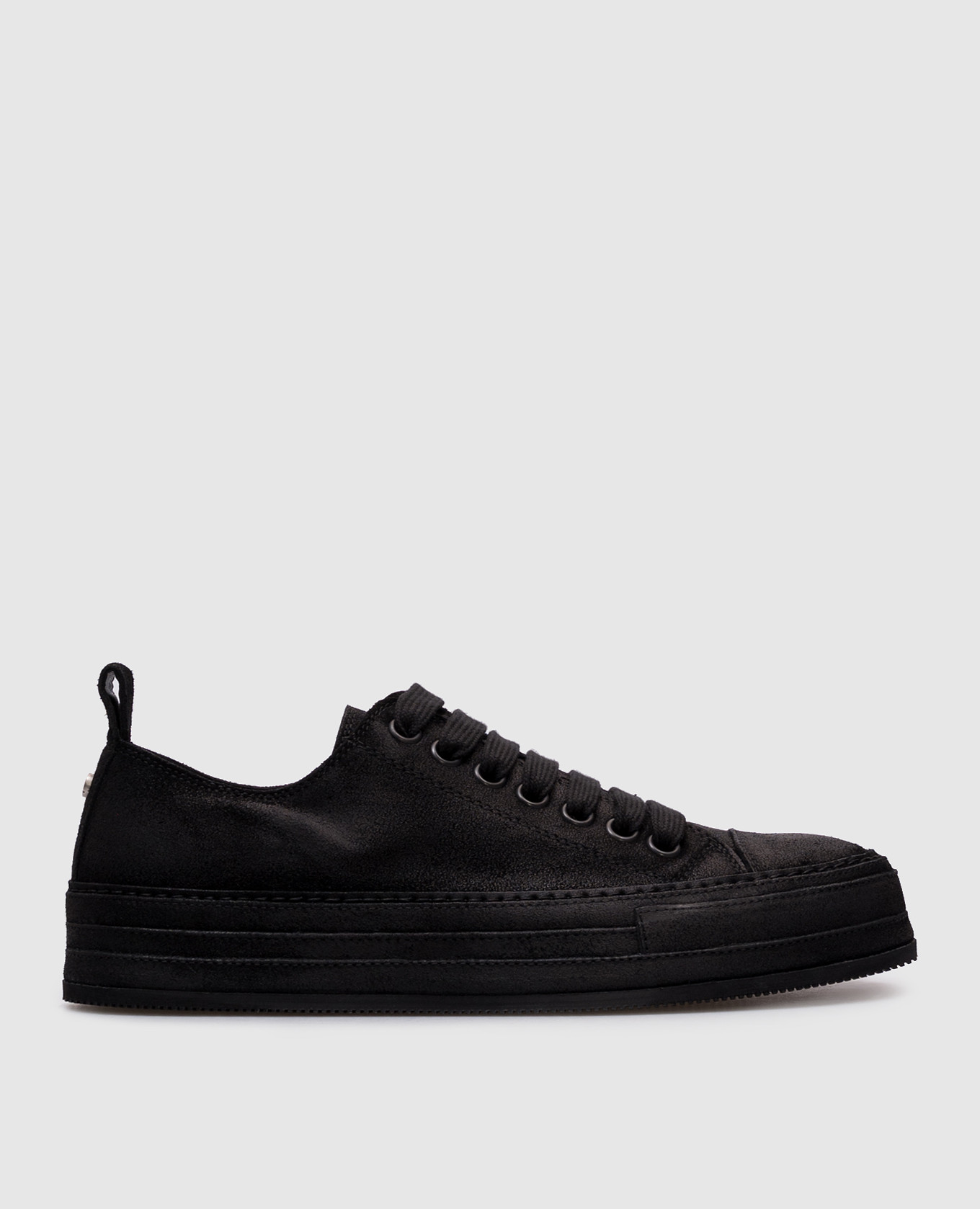 

Nono black suede sneakers with a worn effect Ann Demeulemeester