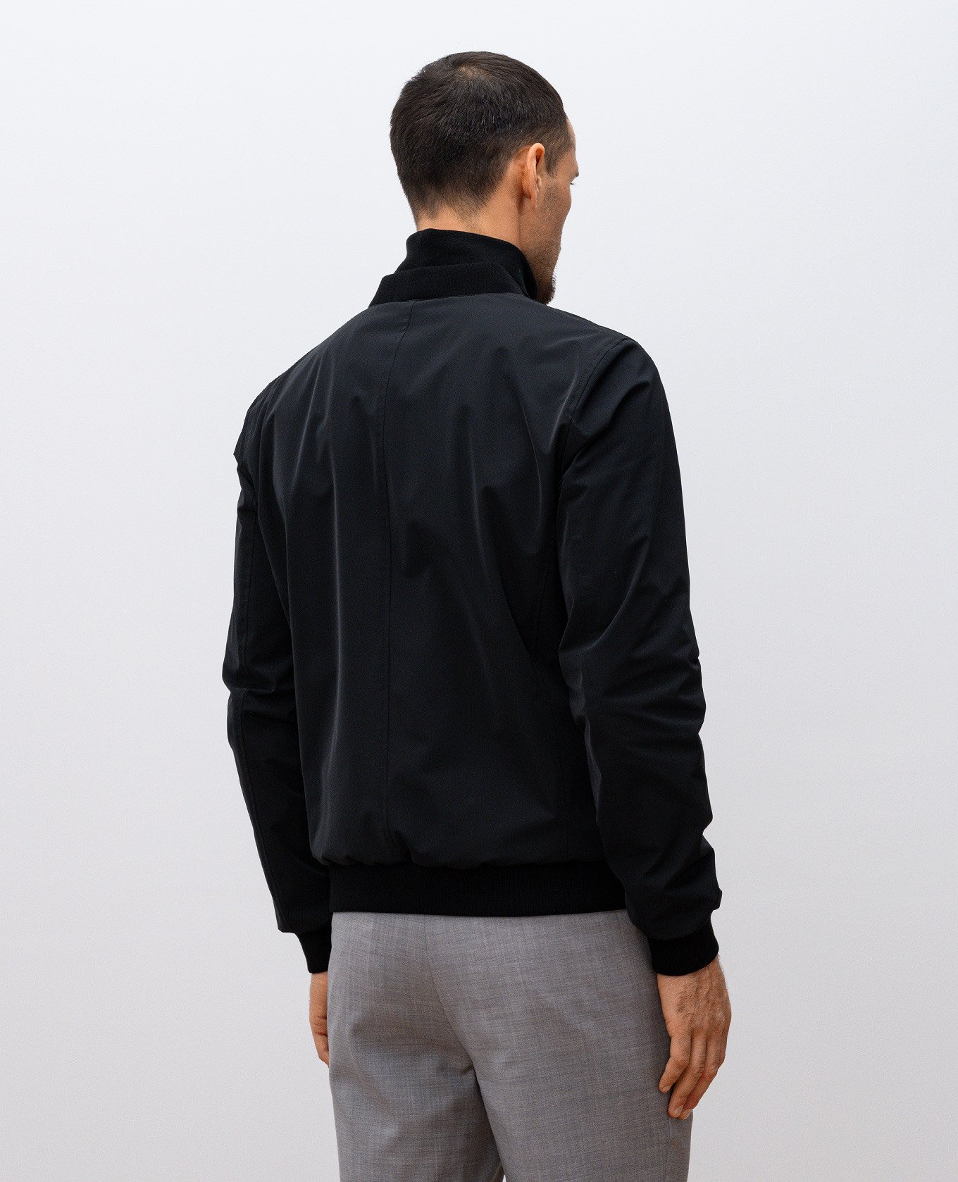 

Black bomber jacket SORANO MooRER