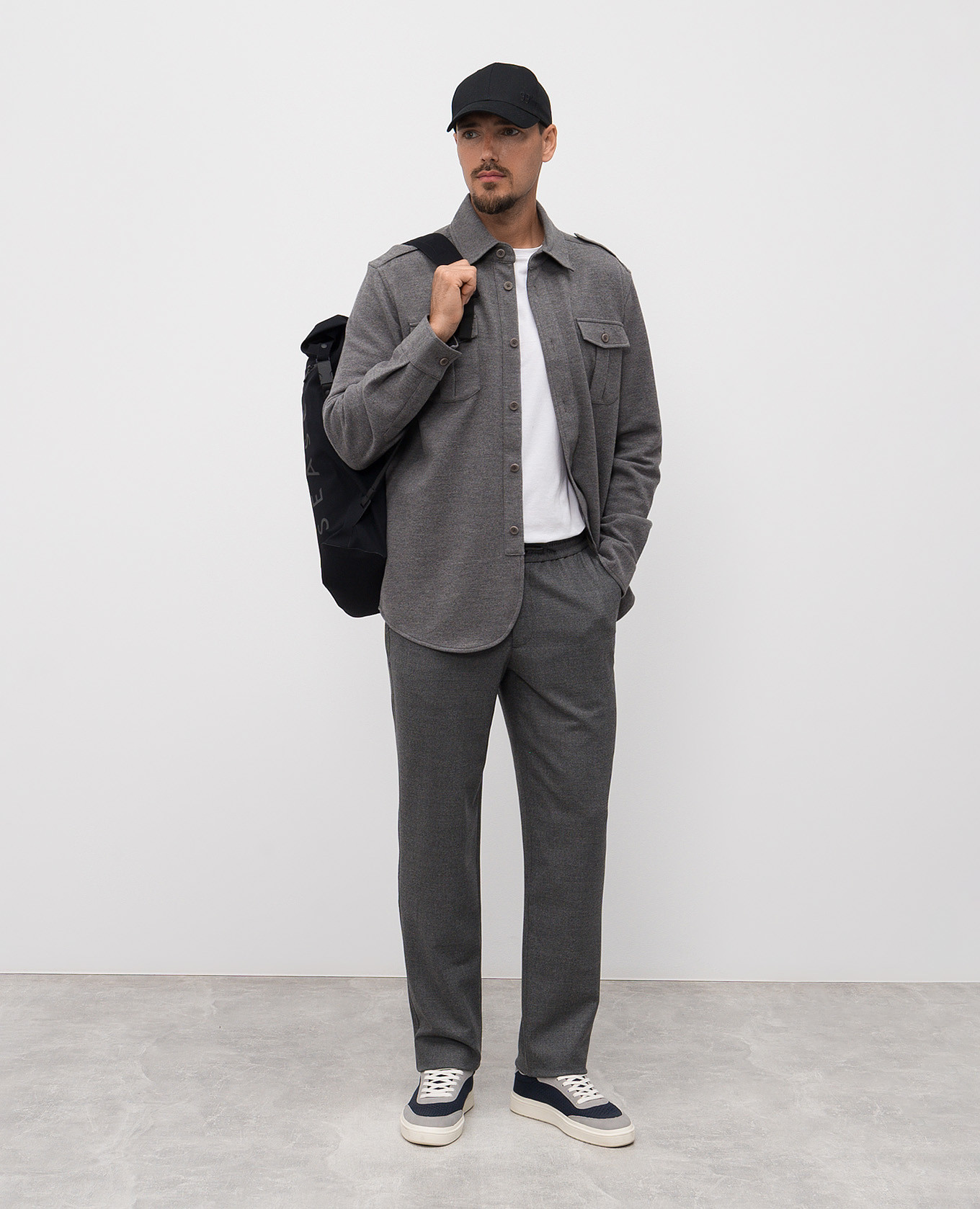 

Gray wool pants Sease, Grey