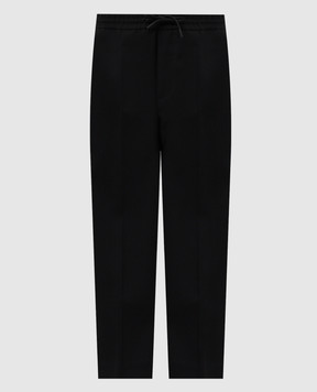 Mackage Black wool Martin trousers MARTIN