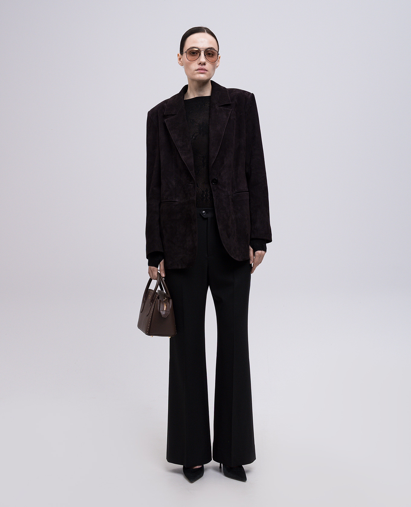

Black pants with wool Victoria Beckham
