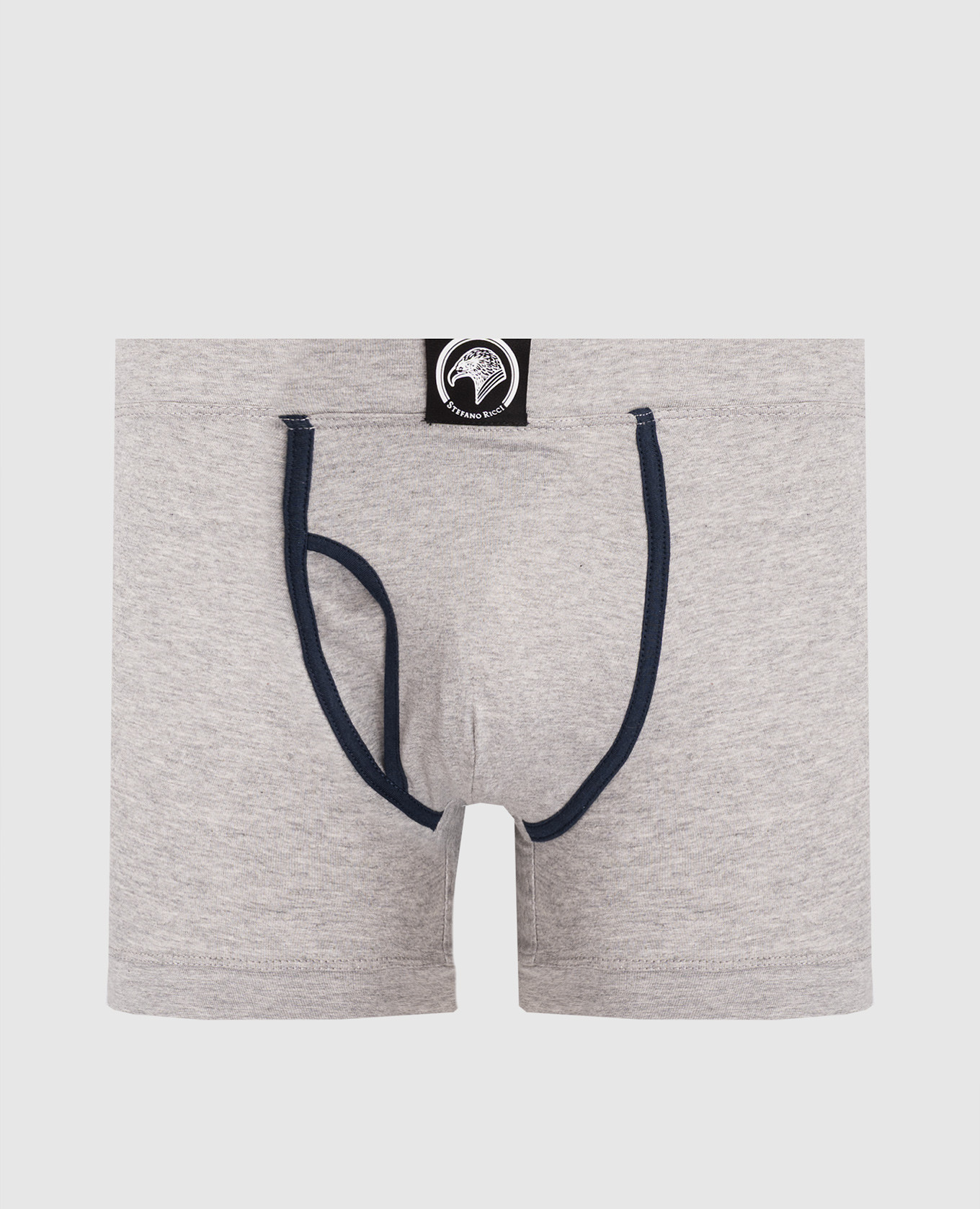 Grey melange boxer briefs Stefano Ricci