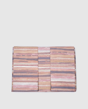Dondi Brown striped Futura bedding set H0000210045