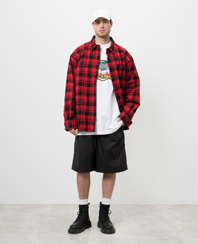 Vetements White T-shirt with South Park print UA66TR610Wm