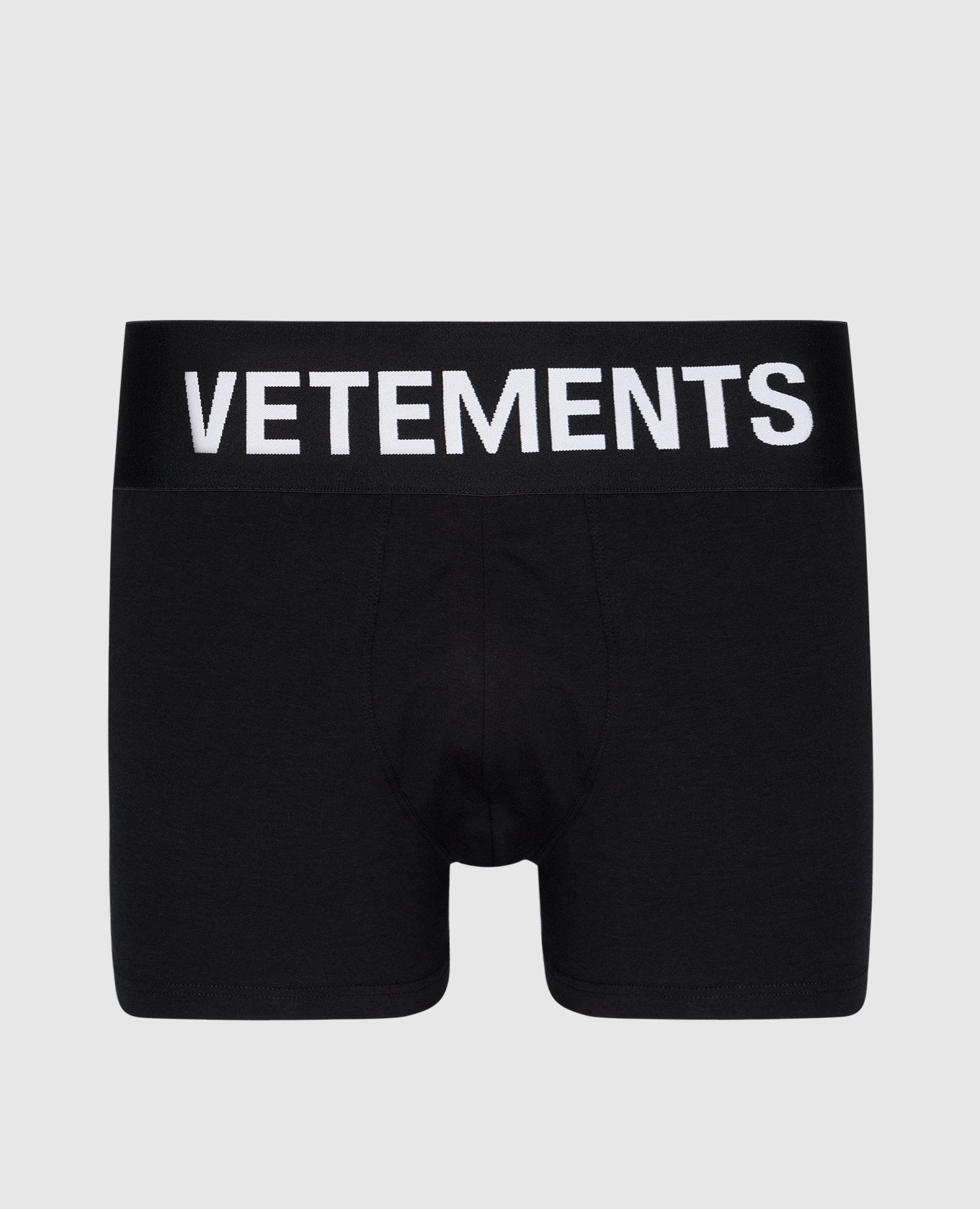 

Black boxers with contrasting logo pattern Vetements
