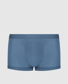 Zimmerli Blue briefs with logo 2861445