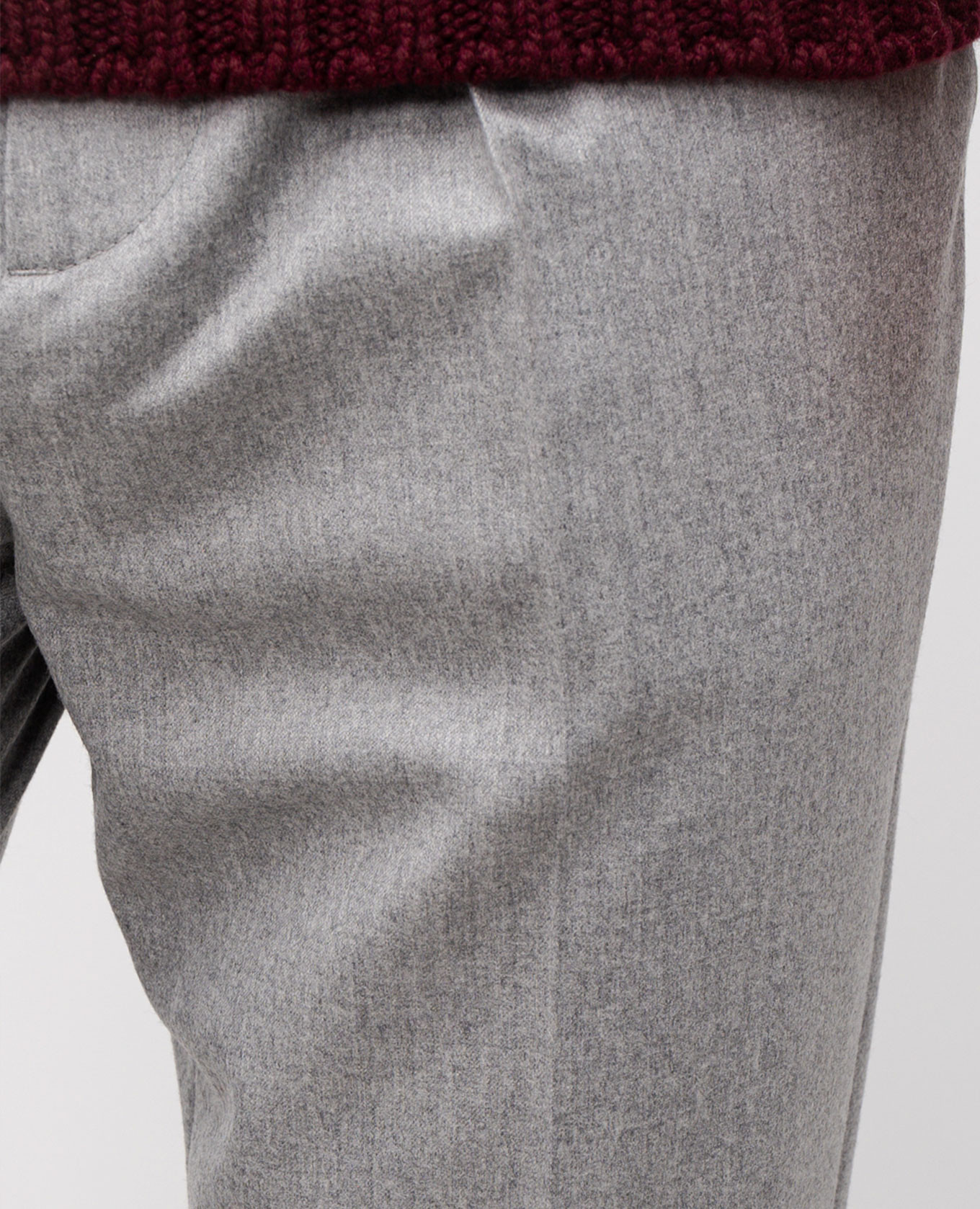 

Gray wool pants Brunello Cucinelli, Grey