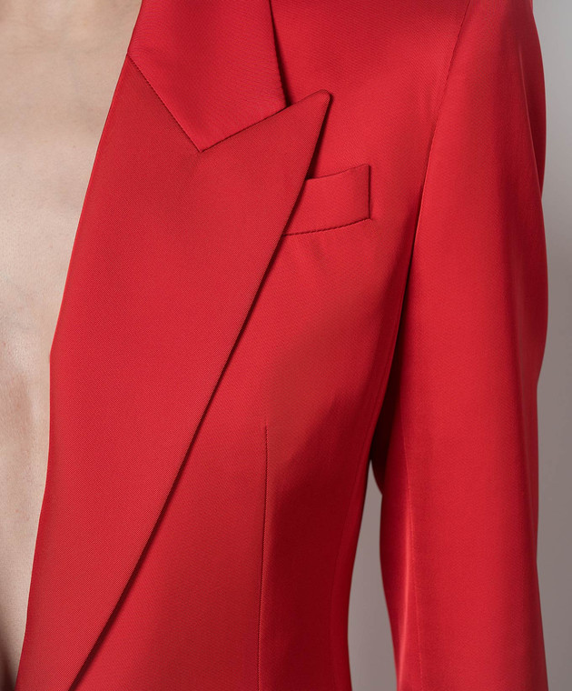 Alexander McQueen - Red jacket 783075QEAFI - shop with European