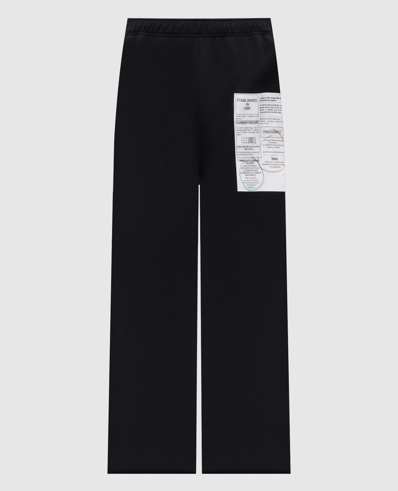 

Grey sweatpants with branded print Maison Margiela MM6