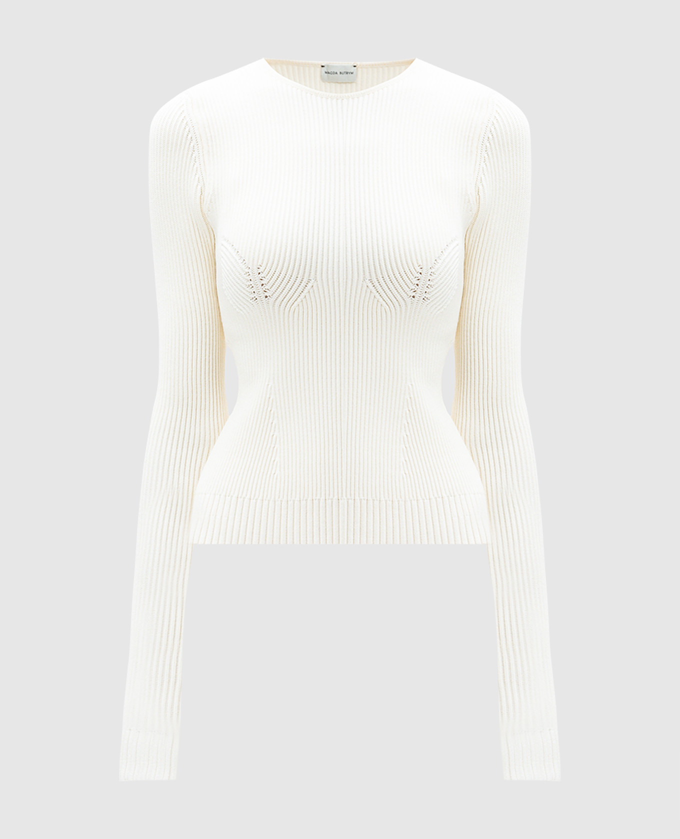 

White striped jumper Magda Butrym
