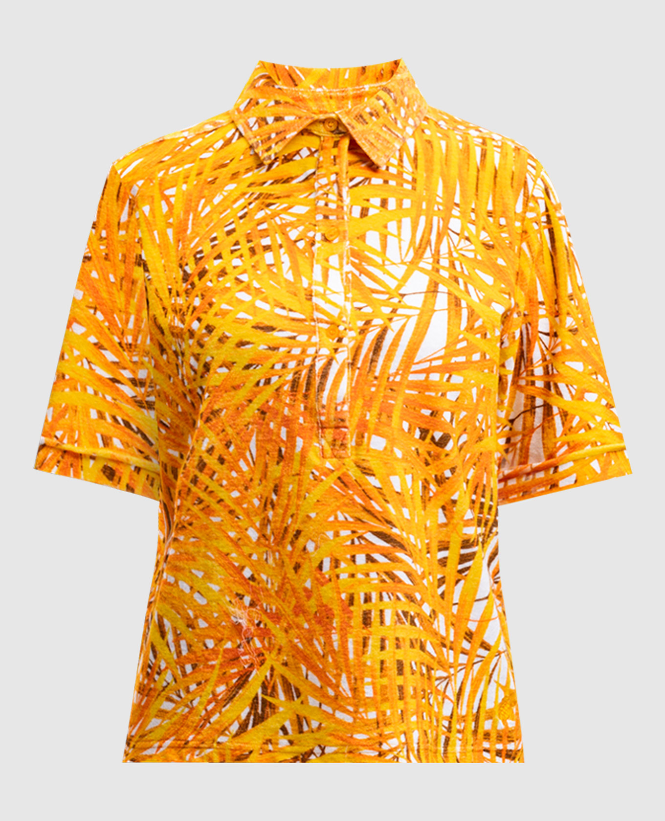 

Palm Leaves orange terry polo Vilebrequin