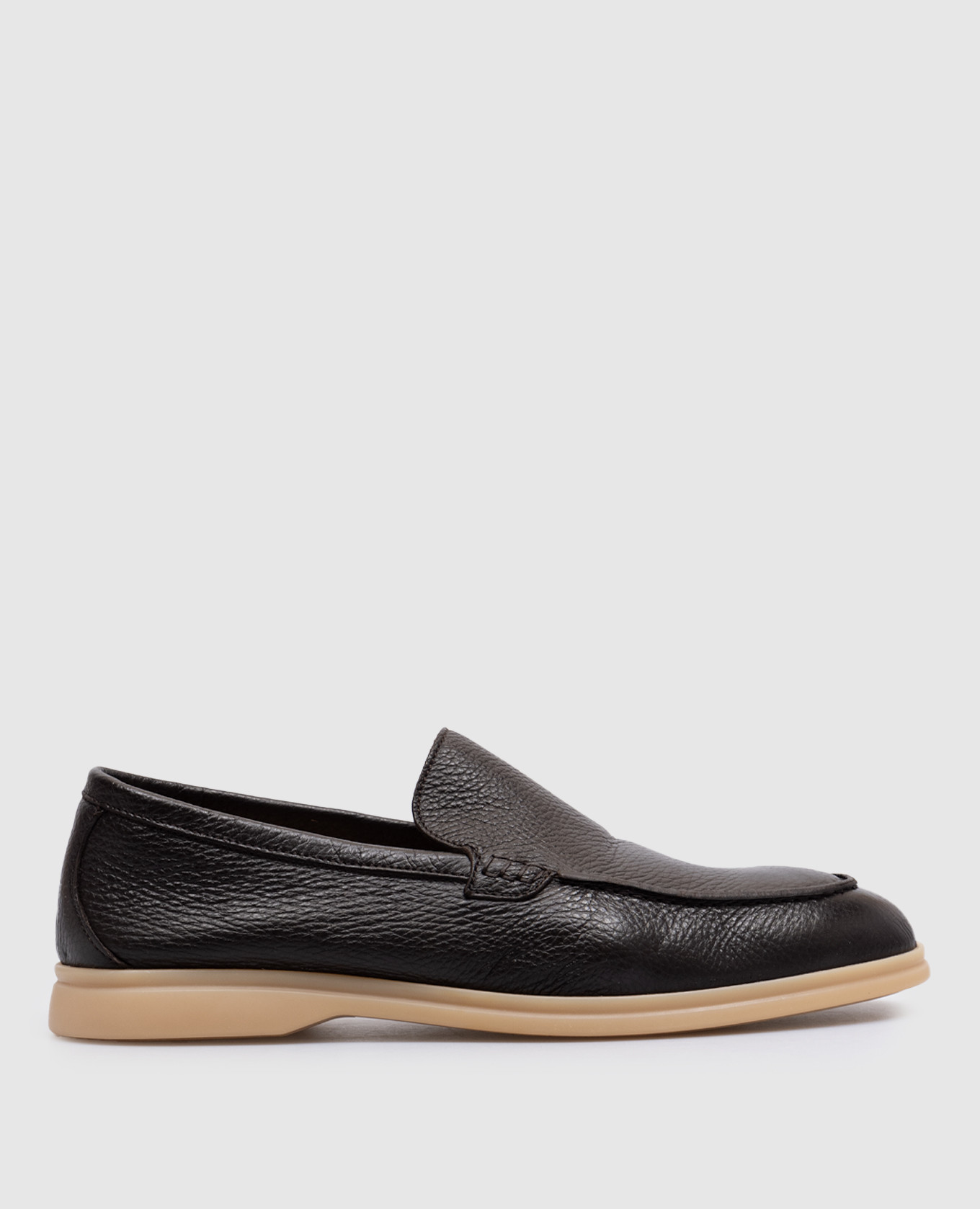 

Felix brown leather loafers Lanciotti De Verzi