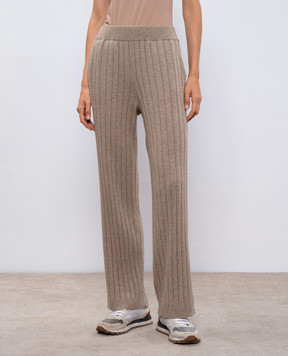 Brunello Cucinelli Beige cashmere pants M12193499