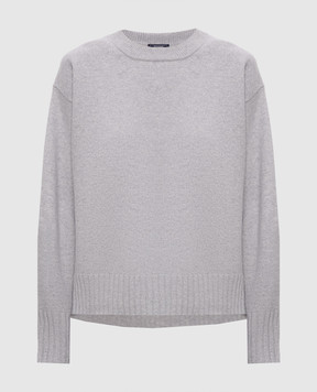 Peserico Gray wool and cashmere sweater with lurex S99441F07Y09160