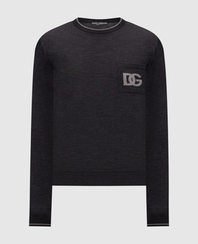Dolce&Gabbana Gray wool jumper GXX28TJDVCT