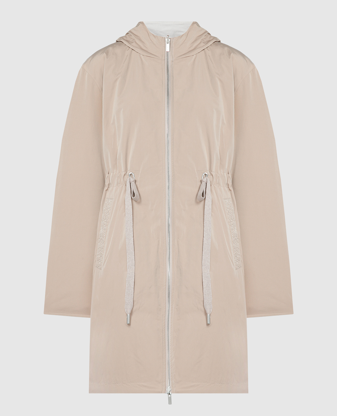 Double-sided cloak with monil chain peserico