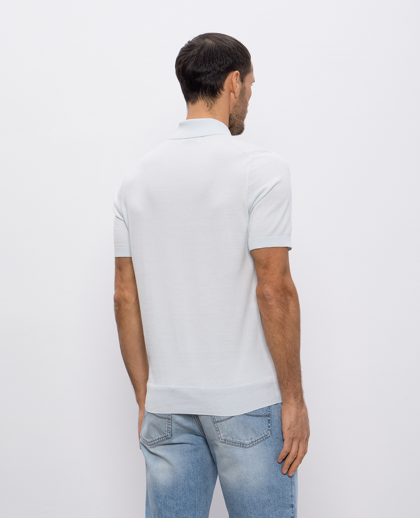 

Blue polo Brunello Cucinelli, Light blue