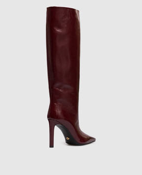 Babe Pay Pls Burgundy patent leather boots 523914LA