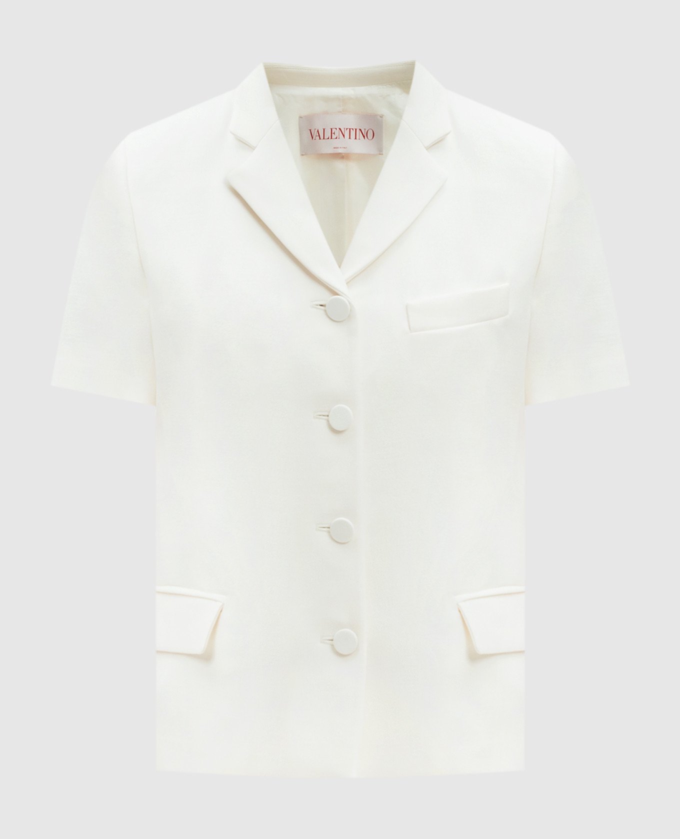 Valentino White wool and silk jacket