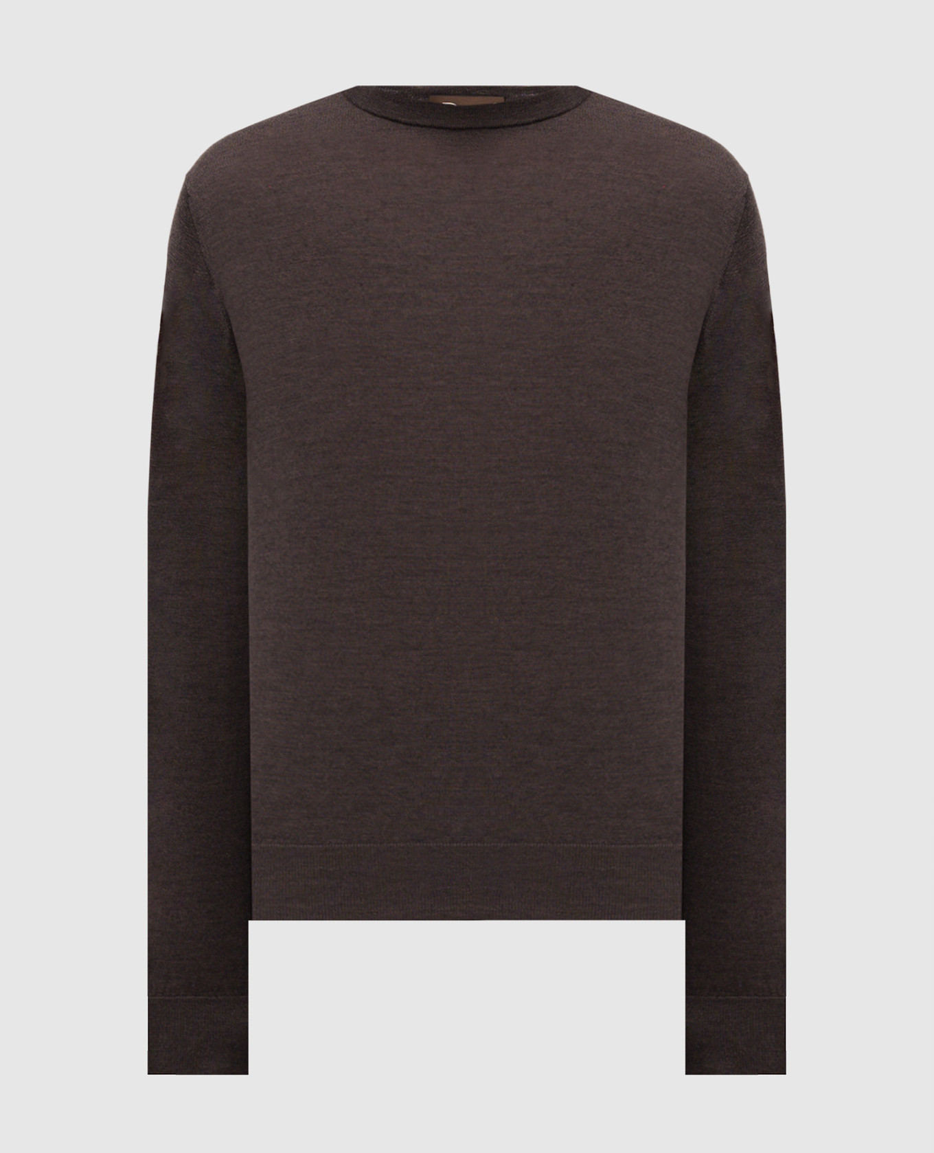 

Brown sweater made of wool, silk and cashmere Doriani Cashmere