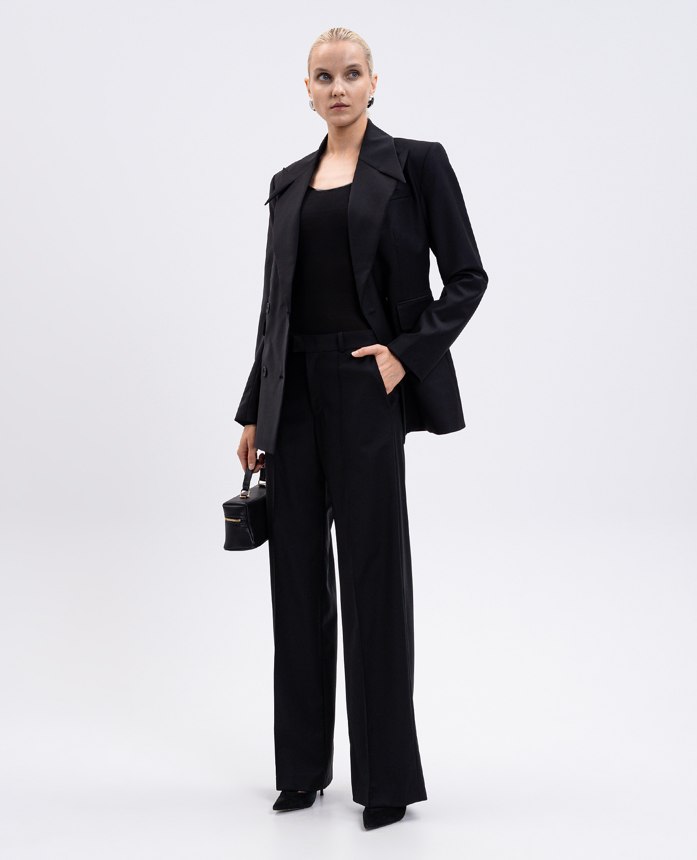 Black pants with wool Materiel 2