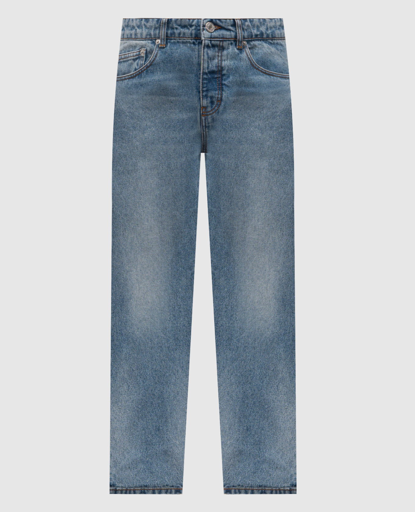 

Blue jeans with a worn effect Ami Paris