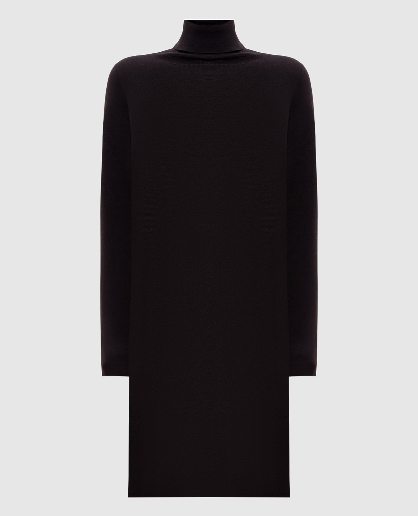 Brown wool dress Allude